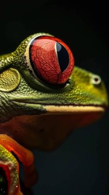  Red-Eyed Tree Frog: This Vibrant Amphibian Embraces Both Nocturnal Stealth and Arboreal Agility!